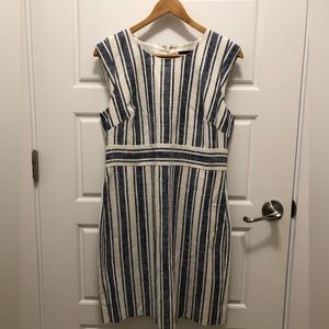NWT J CREW Sleeveless Sheath Dress, Fully Lined,